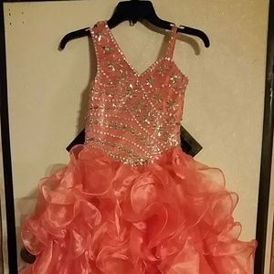 Kids pageant dress size 6-7